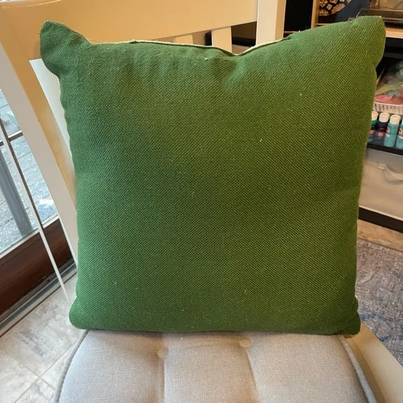 Lemon Embroidered Throw Pillow - Picture 2 of 8